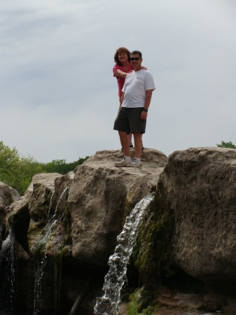 Me and Steve at McKinney Falls State Park 3/09