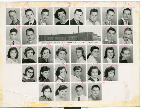 Hoover Elementary School 1960