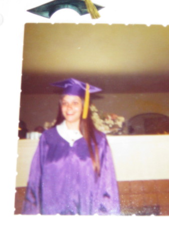 Connie graduation 1973