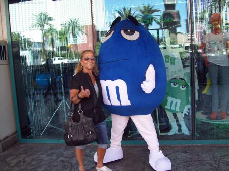 Blue M&M