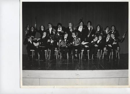 Senior Band Members Class of 1980