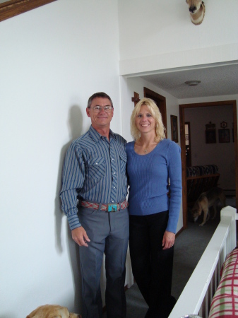 My wife Sandy and me