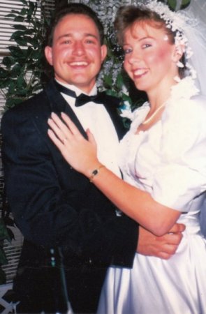 Our wedding day 12-1-90