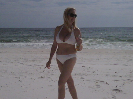 Me, the beach, a cold Corona and a cigar!!