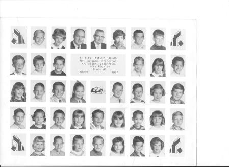 3-1967 Miss Rickles second grade