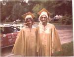 connie and donna on graduation day