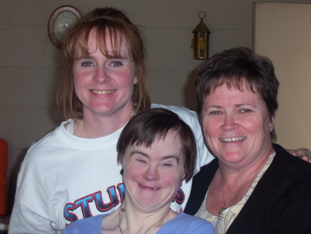 My sisters, Jennifer, Jackie, and Barb (sarge)