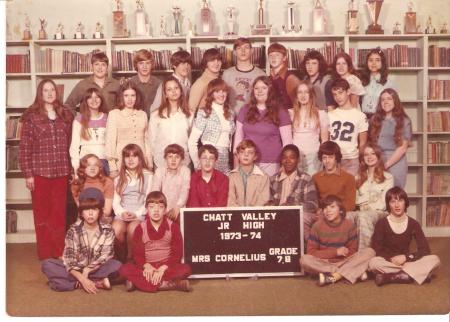 Chatt. Valley Jr. High School 1973-1974