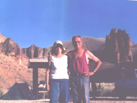 Camping in Eastern Oregon Desert, 2006