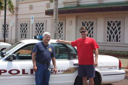 Kauai, Hawaii Officer I met