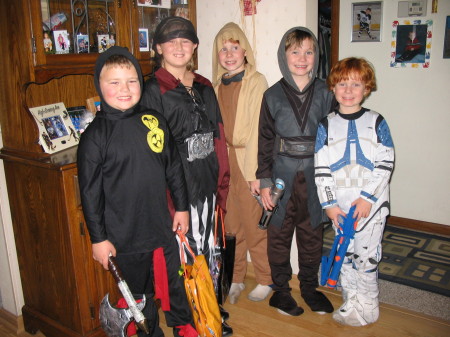 Grandkids - Halloween 2008