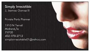 My new business card!