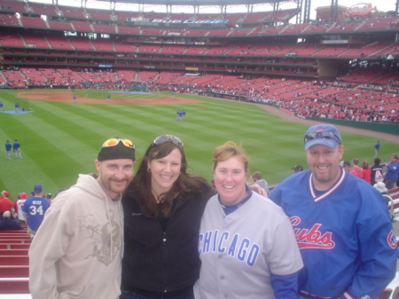 St.Louis for Cubs game with friends