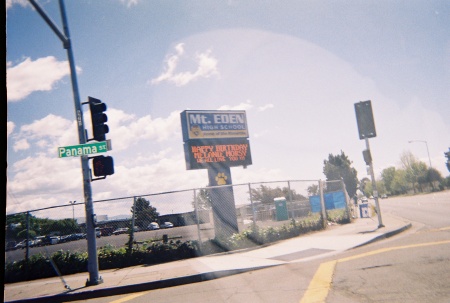 Mt.Eden High Sign.