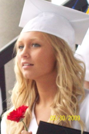 Caitlin on Graduation Day...FHS Class of 2009