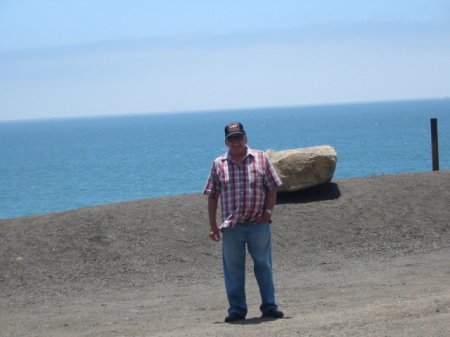 Husband Mike in Malibu, CA June 2009