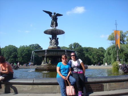 Bethesda Fountain in NYC Summer 2009