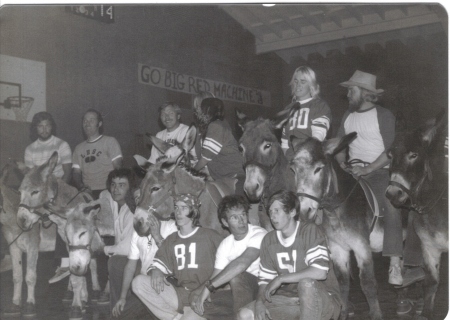 '75 Senior/Facilty Donkey Basketball game