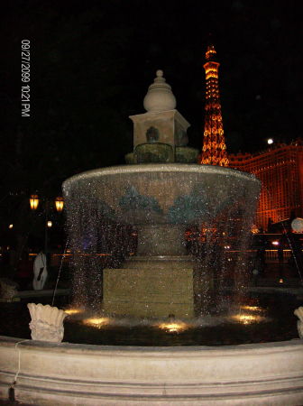 The fountain at the Bellagio in Vegas 2005