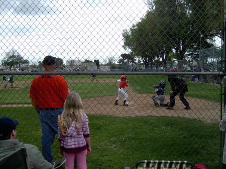Zaedyn's first ball game