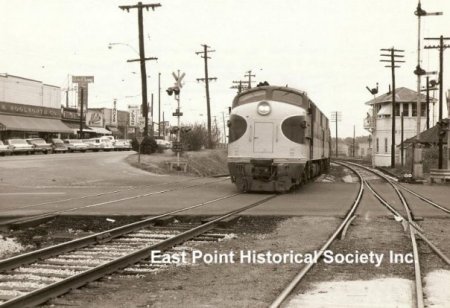 east point ga - main street= central of ga