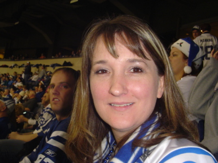 at the colts game