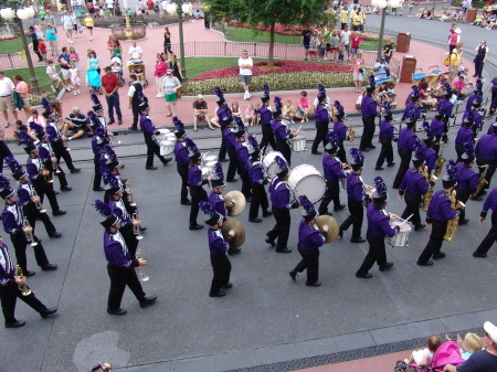 The mighty Wildkat Marching Band!