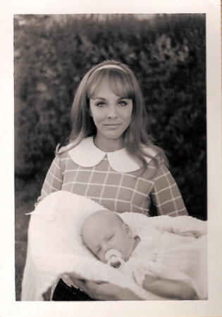 Linda and Baby Carrie 1967