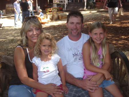 My son and granddaughters in So Ca