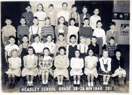 Headley School Grade 3B - 2A Nov 1948 201