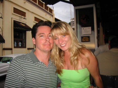 My husband Jay and I honeymoon 2005