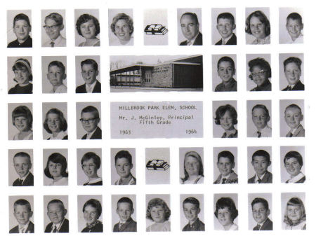 Mrs. Dennison's 5th Grade 1964