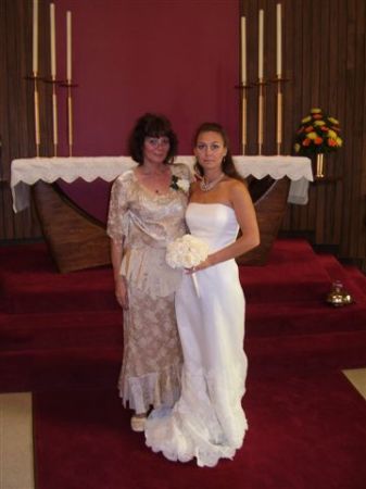 Barb and daughter(Veronica's wedding day)