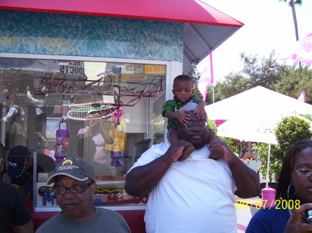 Anthony and great nephew Brandon