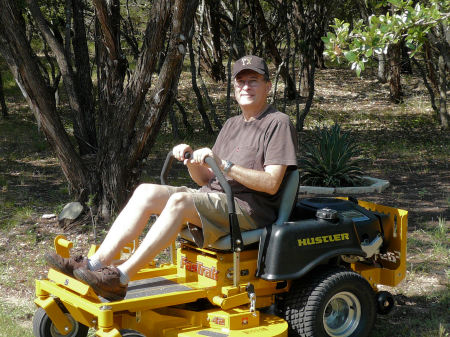 Mowin' the grass