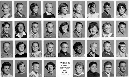 McKinley 1962 Mrs Wood 6th Grade