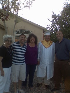 My youngest son's (John) graduation from EHS