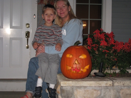 Tate & Mommy at Halloween