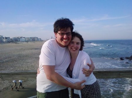 Kristen and Matt at Ocean Grove, NJ