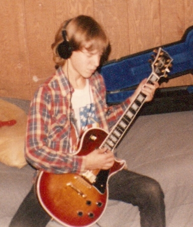 Son Joe, age 13 playing my gibson