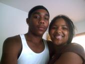 My grandkids Shante and Brian