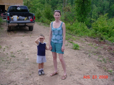 Wife and son telling me to get the barn finish