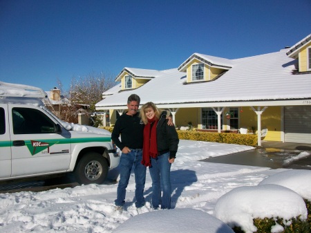 our first snow of 2009