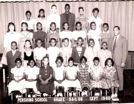 Pershing School  5A & 6B  Sept 1960