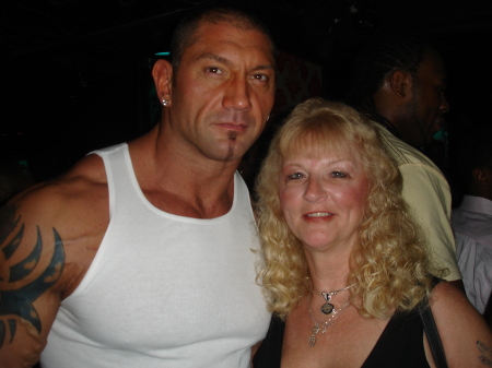 Me and Dave Batista (WWE wrestler)