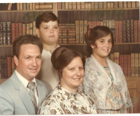 Gladden Family: Grady, Pat, Ronnie & Cindy