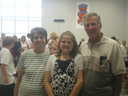 Dad and Joann with Breanna