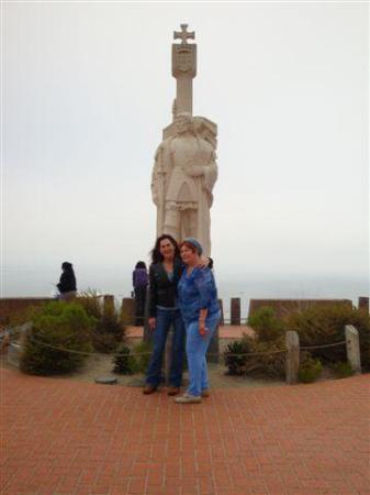 My mom and I at Cabrillo monument 5-09