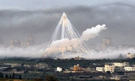 Zionist white phosphorus used on Gaza 2009