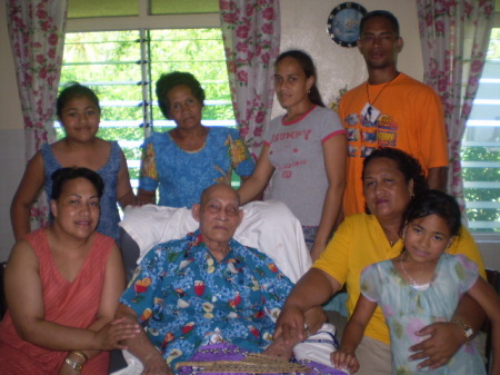 Family in Samoa